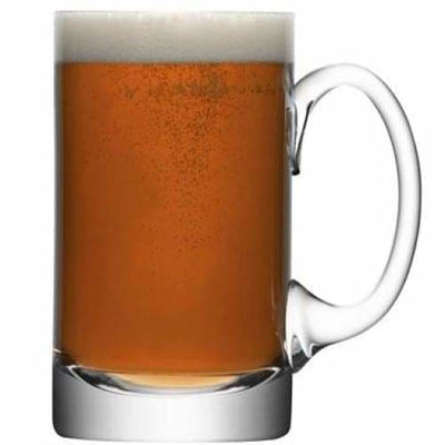 LSA Beer Tankard 0.75L / 26.4oz Clear G108-27-991 - Art of Living Cookshop (2368232423482)
