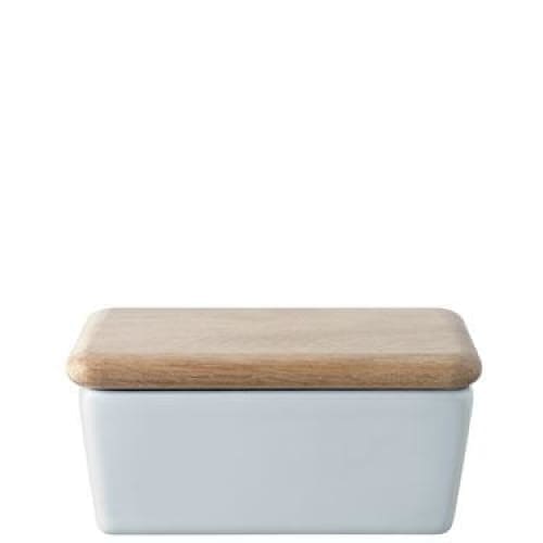 LSA Butter Dish with Wooden Lid (Giftboxed) P030-00-997 - Art of Living Cookshop (2368264896570)