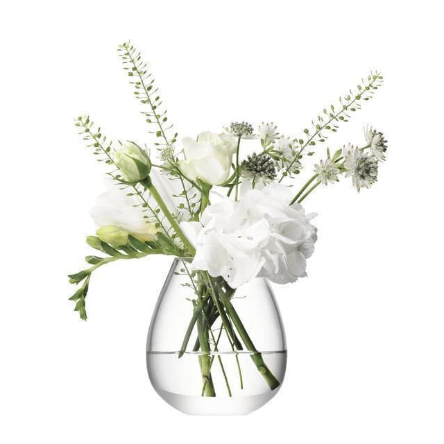 LSA Flower Mini Table Vase 9.5cm Clear - Art of Living Cookshop (4524082200634)
