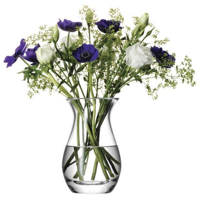 LSA Flower Posy Vase 17.5cm Clear - Art of Living Cookshop (4524081971258)