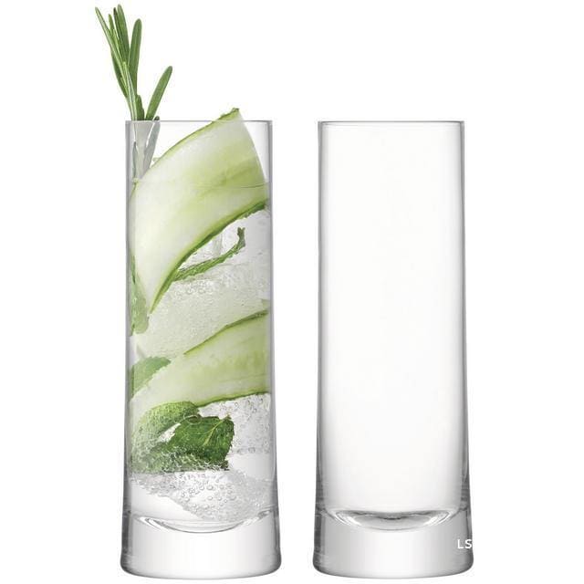 LSA Gin Highball Glasses 380ml Clear (Set of 2) - Art of Living Cookshop (4523980750906)