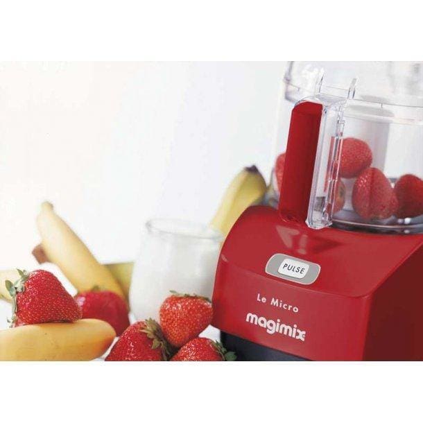 Mini Hachoir Le Micro Magimix - Chrome Mat - Accessoire Cuisine Polyvalent