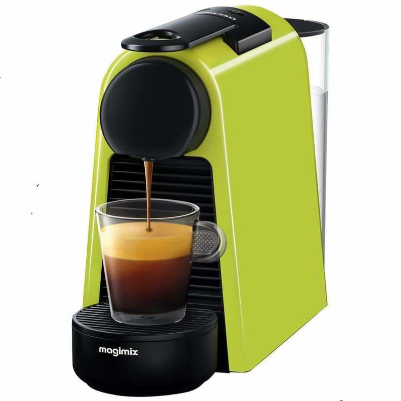 Magimix Nespresso Essenza Green with Aeroccino Milk Frother (2382878834746)