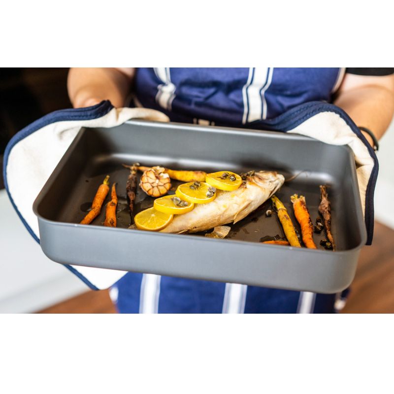 Samuel Groves Mermaid Hard Anodised Roaster Deep 12 inch – Art of