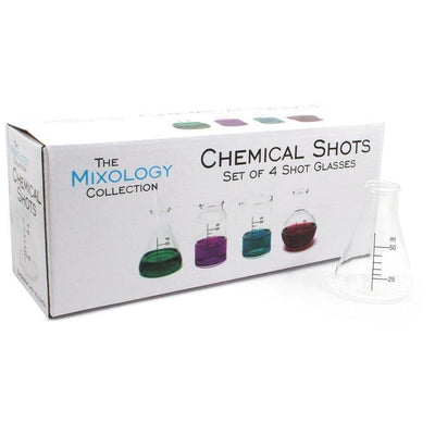 Mixology Chemical Shot Glass Set of 4 - Art of Living Cookshop (4523593171002)