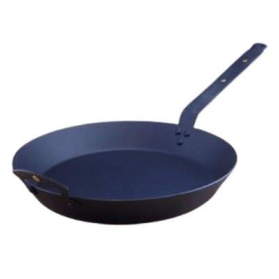 13 (33cm) Spun iron wok with lid