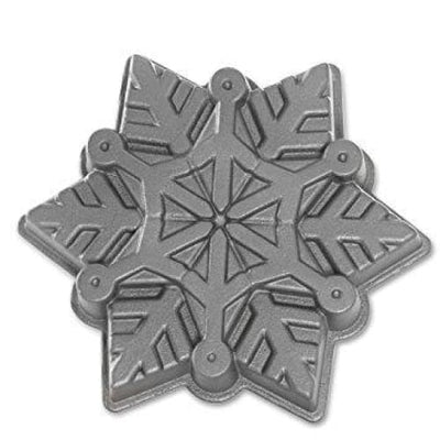 Nordic Ware Silver Snowflake Cake Pan - Art of Living Cookshop (2382911799354)