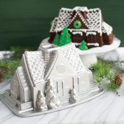 Nordicware Silver Gingerbread House - Art of Living Cookshop (4523665358906)