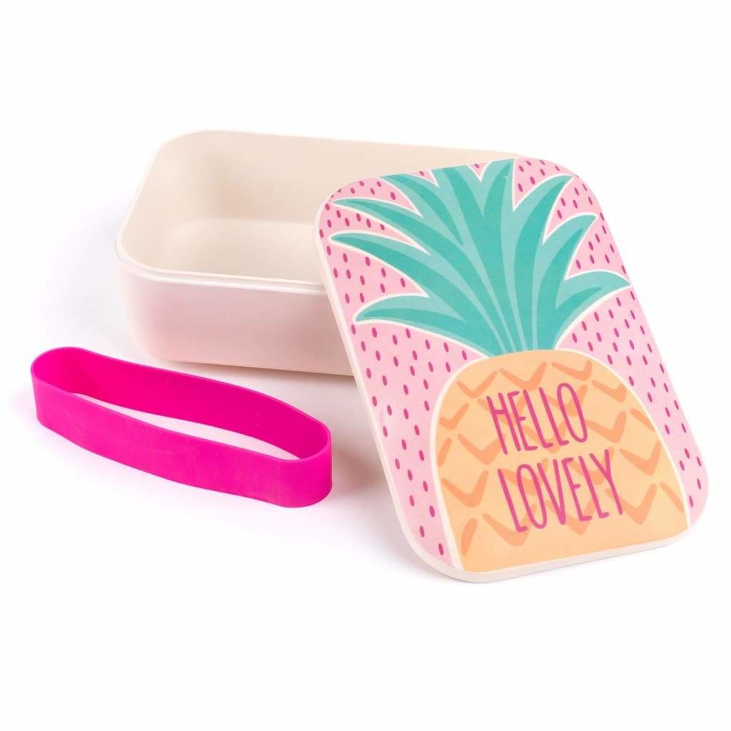 Pink pineapple lunch bag best sale