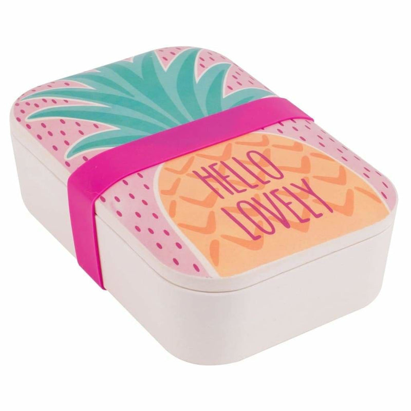 Pineapple Lovely Bamboo Eco Lunch Box - Art of Living Cookshop (2485614084154)