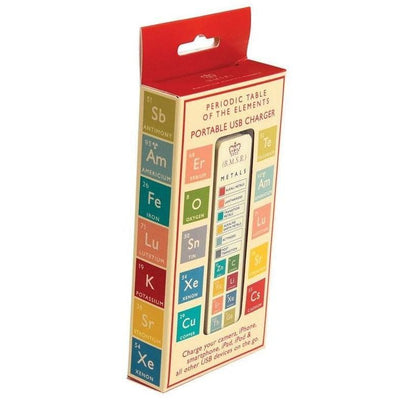 Rex Periodic Table USB Portable Charger - Art of Living Cookshop (4523858493498)