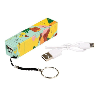 Rex World Map Portable USB Charger - Art of Living Cookshop (4523858657338)