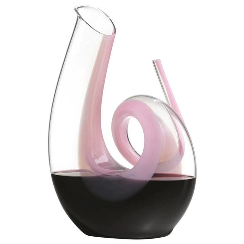 Riedel Decanter Curly Pink - Art of Living Cookshop (2368232882234)