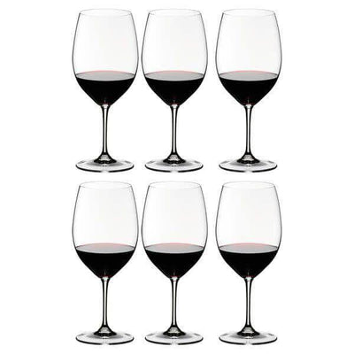 Riedel Vinum Bordeaux Glasses (Set of 6) - Value Pack (5350783025314) (7011748872250)