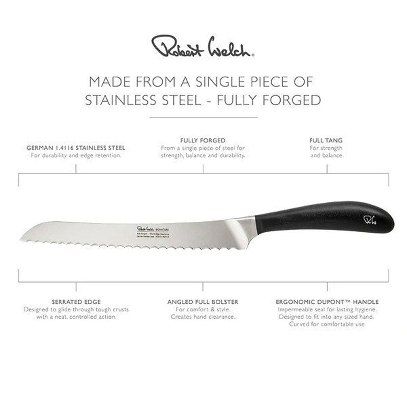 R.W. Signature: Bread Knife 22cm (6762741006394)