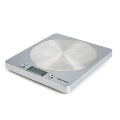 Salter Disc Electronic Scale 5kg Silver - Art of Living Cookshop (2368266567738)