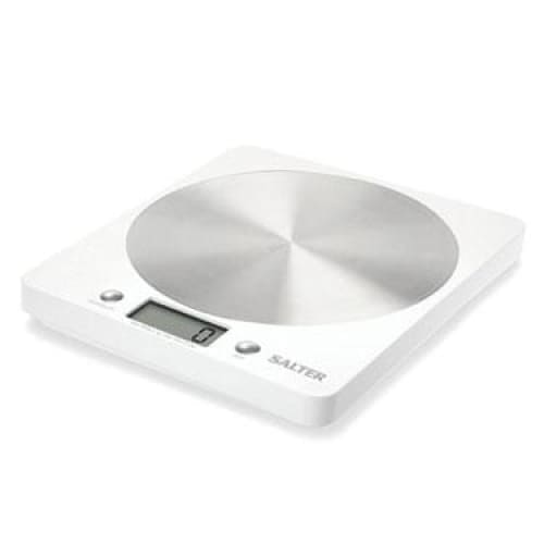 Salter Disc Electronic Scale 5kg White - Art of Living Cookshop (2368266534970)