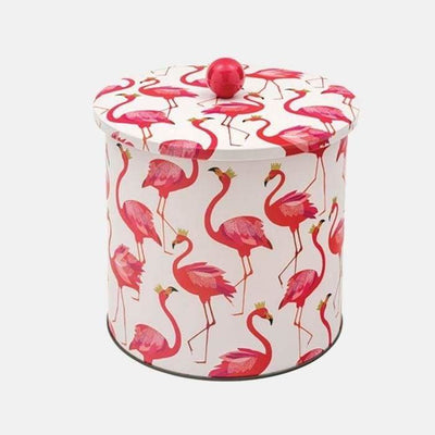 Sara Miller Flamingo Biscuit Barrel - Art of Living Cookshop (2383065710650)