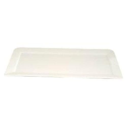 Simplicity Rectangular Platter 35 cm White Porcelain 0110.033 - Art of Living Cookshop (2368262668346)
