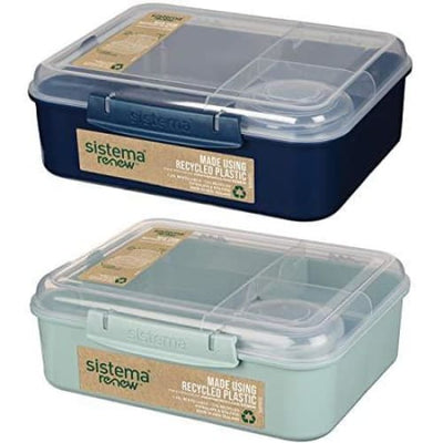Sistema Renew Bento Lunch Box 1.65L - Art of Living Cookshop (6568349401146)