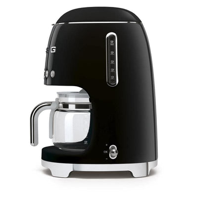 Smeg Drip Coffee Machine Black - Art of Living Cookshop (6554126778426)