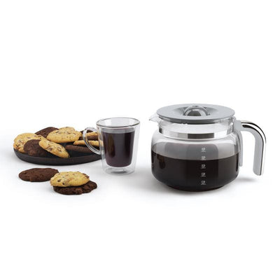 Smeg Drip Coffee Machine Black - Art of Living Cookshop (6554126778426)