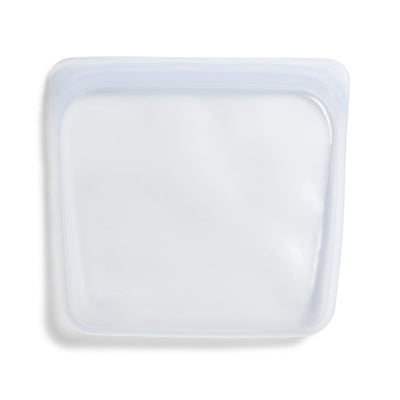 Stasher Reusable Silicone Sandwich Bag (Medium) - Clear - Art of Living Cookshop (2485626568762)
