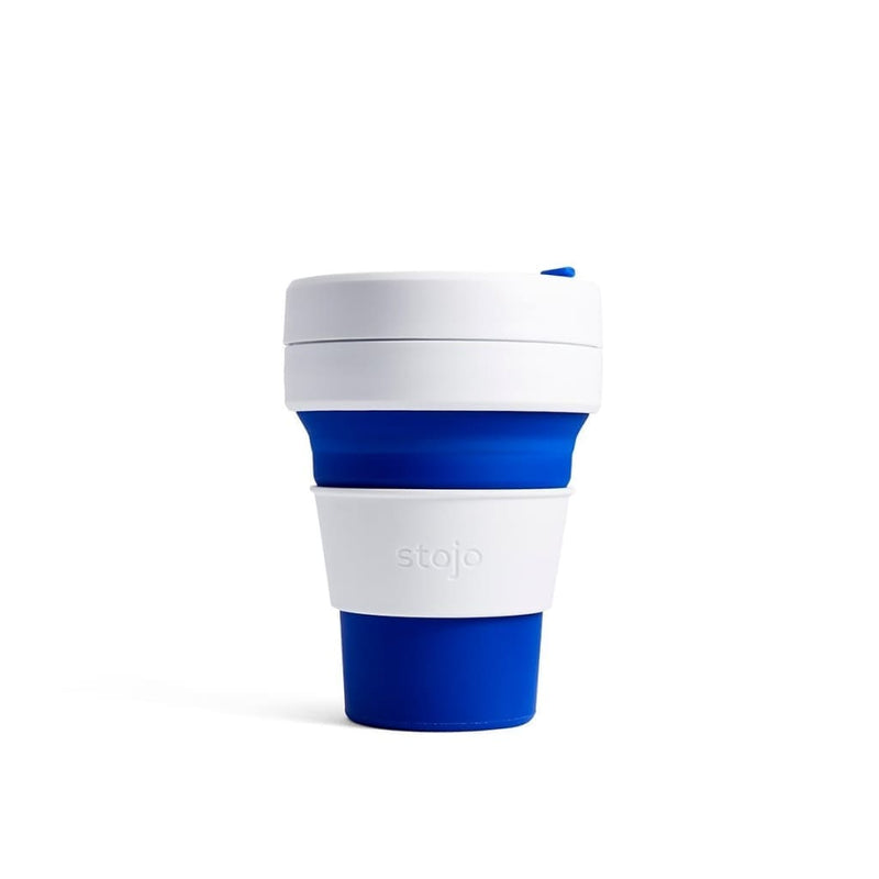Stojo Collapsible Pocket Cup - Blue - Art of Living Cookshop (2382926020666)