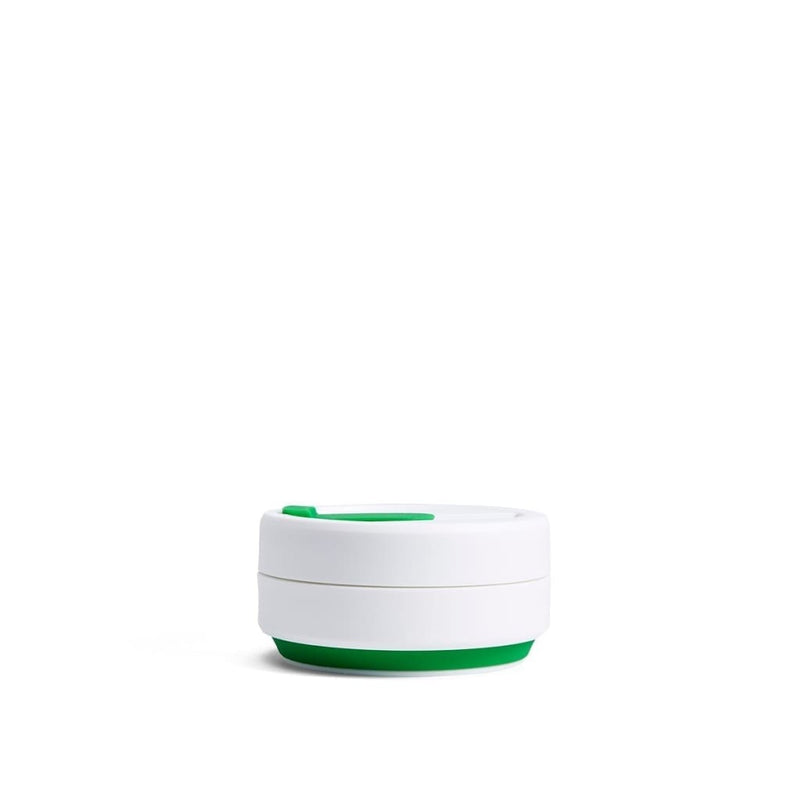 Stojo Collapsible Pocket Cup - Green - Art of Living Cookshop (2382925922362)