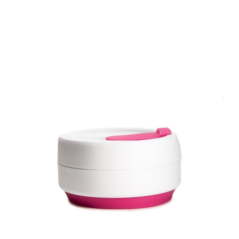 Stojo Collapsible Pocket Cup - Pink - Art of Living Cookshop (2382925463610)