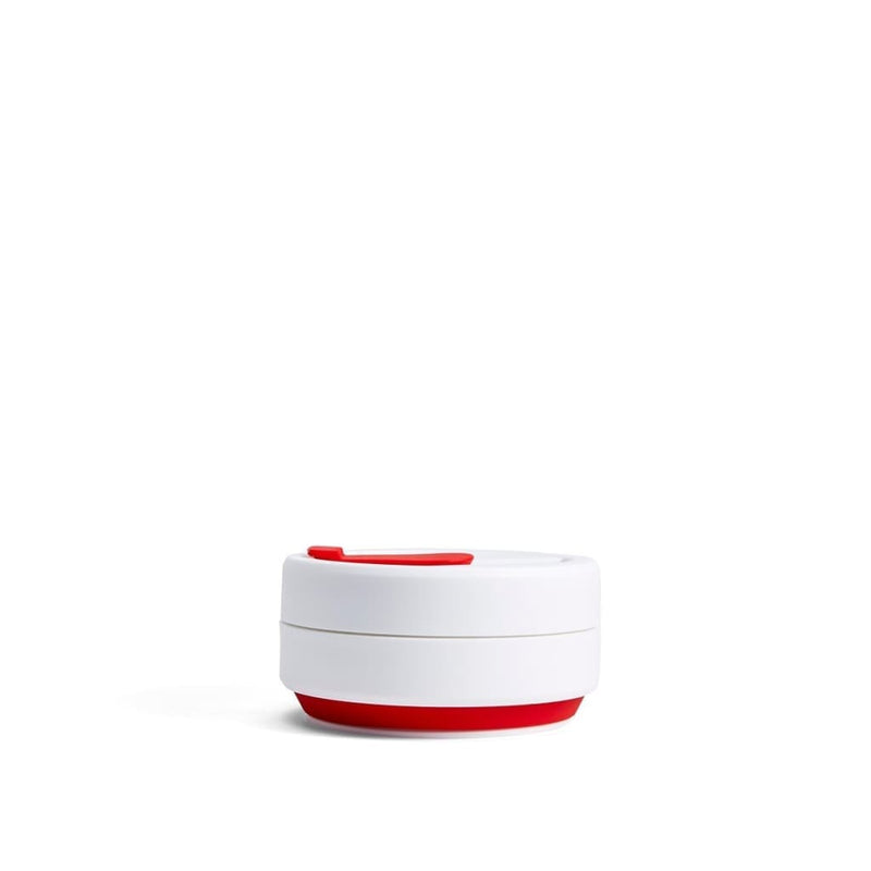 Stojo Collapsible Pocket Cup - Red - Art of Living Cookshop (2382925561914)