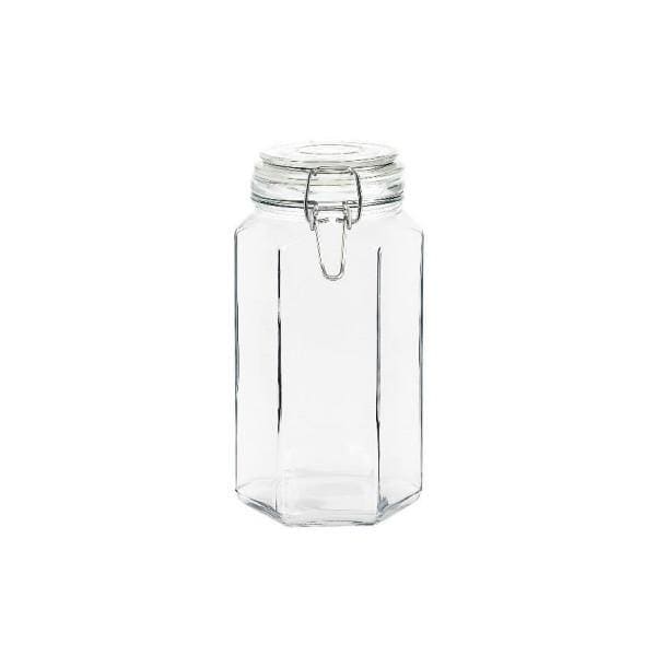 Tala Hexagonal Glass Storage Jar 1500ml - Art of Living Cookshop (4584123891770)