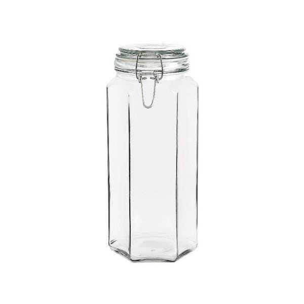 Tala Hexagonal Glass Storage Jar 1790ml - Art of Living Cookshop (4584123957306)