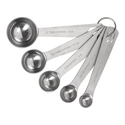Tala Measuring Spoons Stainless Steel (Set of 5) (6841330532410)