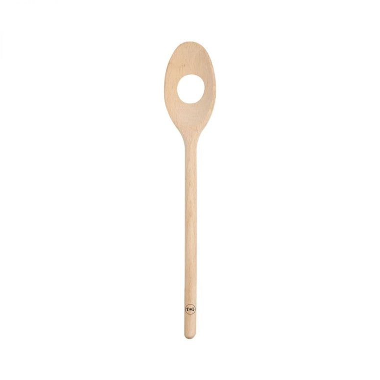 T&G Spoon/Stirrer with Hole FSC® Certified Beech (6679604166714)