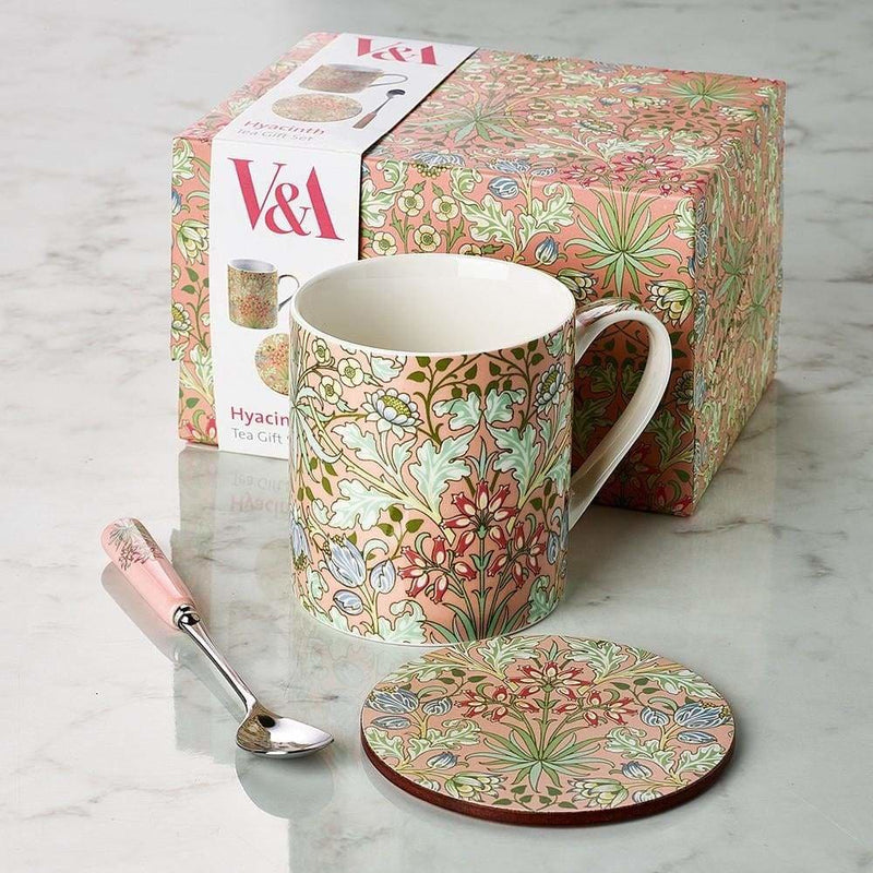 Victoria And Albert Hyacinth Can Mug, Spoon And Coaster Set - Art of Living Cookshop (4408339791930)