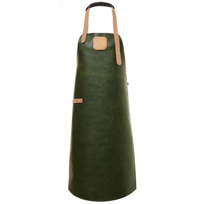 Witloft Leather Apron Classic Limited Edition Green - Art of Living Cookshop (4322219032634)